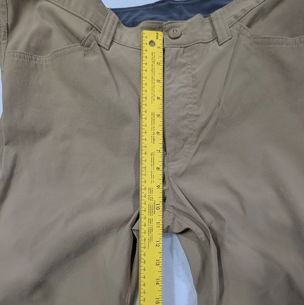 Eddie Bauer Men’s Convertible Tech Hiking Pants to‎ Shorts | Khaki 38x34